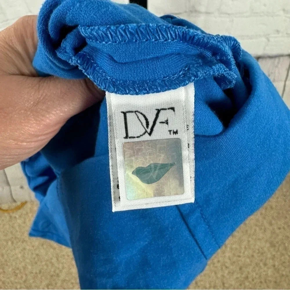 Diane Von Furstenberg Cameroon Stretch Mini Skirt Blue Size 2 - Picture 5 of 8